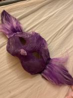 Paars Kat Masker Cosplay, Ophalen of Verzenden, Gebruikt, Knutselwerk
