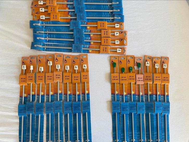 Pony tunische haaknaald mt 4,5 mm - 5 mm en 6 mm (prijs/stuk, Hobby en Vrije tijd, Breien en Haken, Nieuw, Haken, Naald, Ophalen of Verzenden