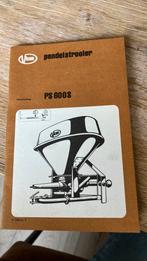 Handleiding pendelstrooier Vicon, Boeken, Ophalen of Verzenden, Gelezen, Tractor en Landbouw