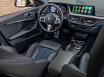 BMW 1-serie 118i Business Edition Plus M-Sport ORG NL HIFI S, 65 €/maand, 136 pk, Leder en Stof, Zwart