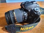 Nikon D90 camera & Tamron zoomlens 18-270mm F/3.5-6.3 DiII V, Audio, Tv en Foto, Fotocamera's Digitaal, Spiegelreflex, 12 Megapixel