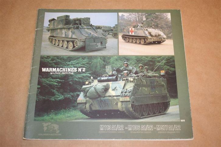 Warmachines No. 2 Military Photo File, Boeken, Oorlog en Militair, Gelezen, Overige onderwerpen, Ophalen of Verzenden