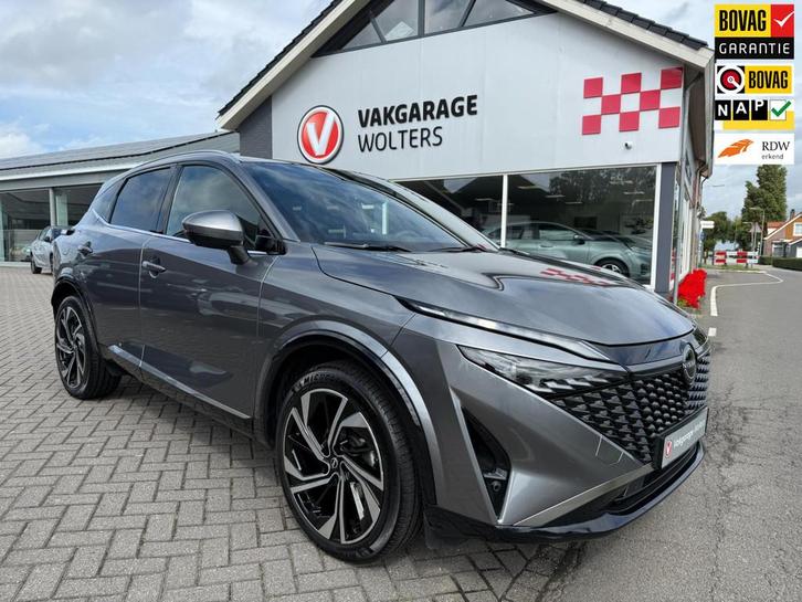 Nissan Qashqai 1.3 MHEV Tekna Plus RIJKLAARPRIJS!, Auto's, Nissan, Bedrijf, Te koop, Qashqai, 360° camera, ABS, Adaptive Cruise Control