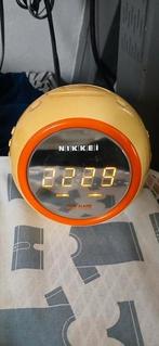 Vintage nikkei ncr12wt wekkerradio, Ophalen of Verzenden, Zo goed als nieuw, Digitaal