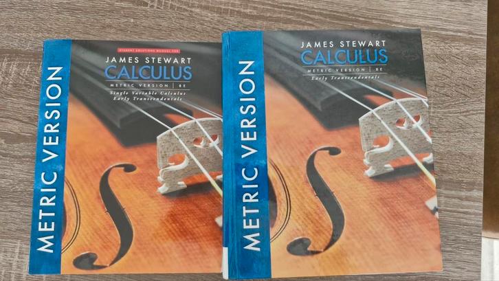 Calculus James Stewart Metric version + student solution, Boeken, Techniek, Zo goed als nieuw, Overige onderwerpen, Ophalen of Verzenden