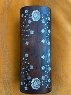 Antiek Palissanderhouten Juwelendoos met Parelmoer, Antiek en Kunst, Ophalen of Verzenden