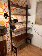 Vintage modulair wandmeubel Louis van Teeffelen voor Wébé, Ophalen, Met plank(en), 200 cm of meer, Zo goed als nieuw