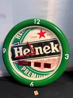 Heineken Wandklok - Nieuwstaat, Wandklok, Klok, Ophalen of Verzenden, Wand