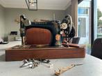 Antieke Singer naaimachine in originele kist, Ophalen