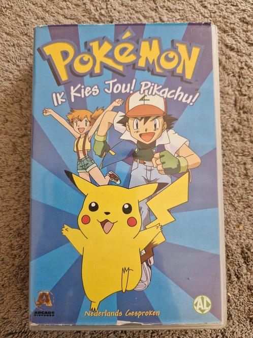 Pokémon VHS - Ik Kies Jou! Pikachu!, Cd's en Dvd's, VHS | Film, Gebruikt, Actie en Avontuur, Alle leeftijden, Ophalen of Verzenden