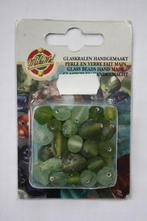 5 doosjes glaskralen handgemaakt mat olijf 0,5-1,5cm, Hobby en Vrije tijd, Kralen en Sieraden maken, Verzenden, Nieuw, Kraal