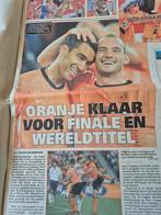 WK Voetbal 2010 Telegraaf Telesport - Zilver voor Oranje!, Boeken, Ophalen of Verzenden, Gelezen, Krant