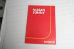 Folder Nissan Sunny (1982) (25), Boeken, Auto's | Folders en Tijdschriften, Nieuw, Nissan, Ophalen of Verzenden