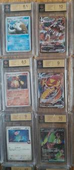 Graded!!! Japanse Pokémon Kaarten Set!! Super mooi!!!!, Ophalen of Verzenden, Zo goed als nieuw, Meerdere kaarten, Foil
