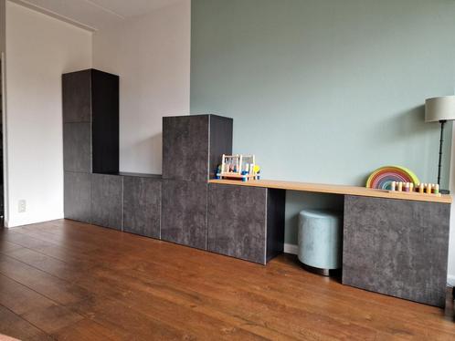 Luxueuze kastenwand (420 cm) (<2 jaar oud), Huis en Inrichting, Kasten | Wandmeubels, Zo goed als nieuw, 150 tot 200 cm, Ophalen