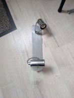 Grijze spotjes 2 spot metaal, Huis en Inrichting, Lampen | Spots, Ophalen of Verzenden, Zo goed als nieuw, Metaal of Aluminium