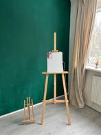 Schildersezel en schildergerei - kwasten - verf, Hobby en Vrije tijd, Schilderen, Ophalen, Zo goed als nieuw, Ezel