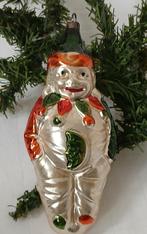oude Antieke kerstbal Clown, Verzenden, Gebruikt