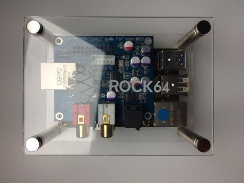 Pine 64, Rock64 + Audio DAC ADD-ON Board, Computers en Software, Moederborden, Nieuw, Overige typen, DDR4, Ophalen of Verzenden