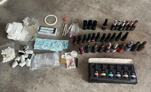Grote verzameling gellak, gelwraps en accessoires, Sieraden, Tassen en Uiterlijk, Uiterlijk | Cosmetica en Make-up, Zo goed als nieuw