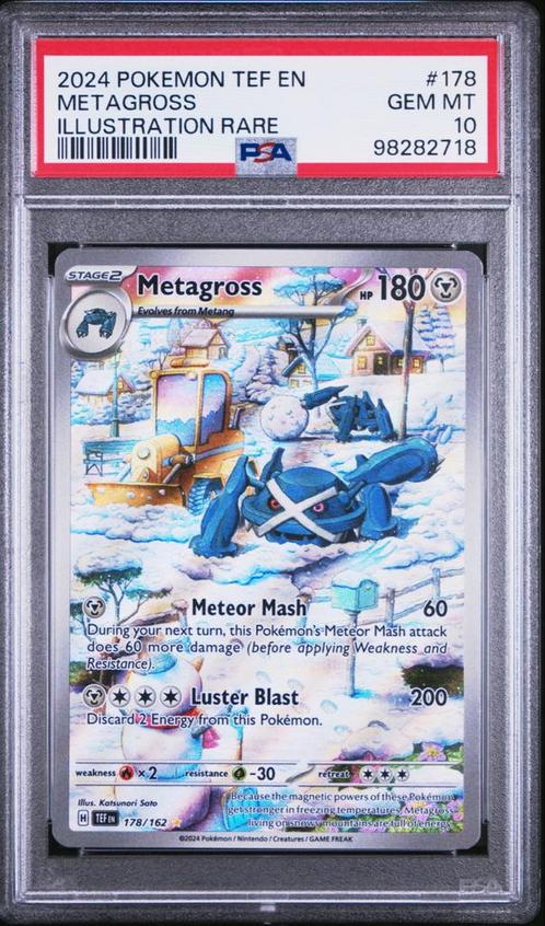 Metagross 178 PSA 10, Hobby en Vrije tijd, Verzamelkaartspellen | Pokémon, Ophalen of Verzenden