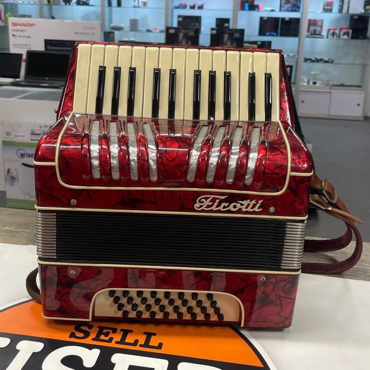 Firotti Accordeon - Nette straat, Muziek en Instrumenten, Overige Muziek en Instrumenten, Zo goed als nieuw