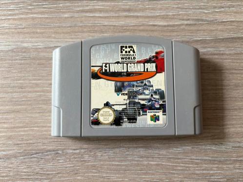 F-1 World Grand Prix voor de Nintendo 64., Spelcomputers en Games, Games | Nintendo 64, Racen en Vliegen, Ophalen of Verzenden