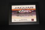 Print in lijst Jaguar XJR-9LM #2 winnaar 24h Le Mans 1988, Minder dan 50 cm, Nieuw, Ophalen of Verzenden, Minder dan 50 cm