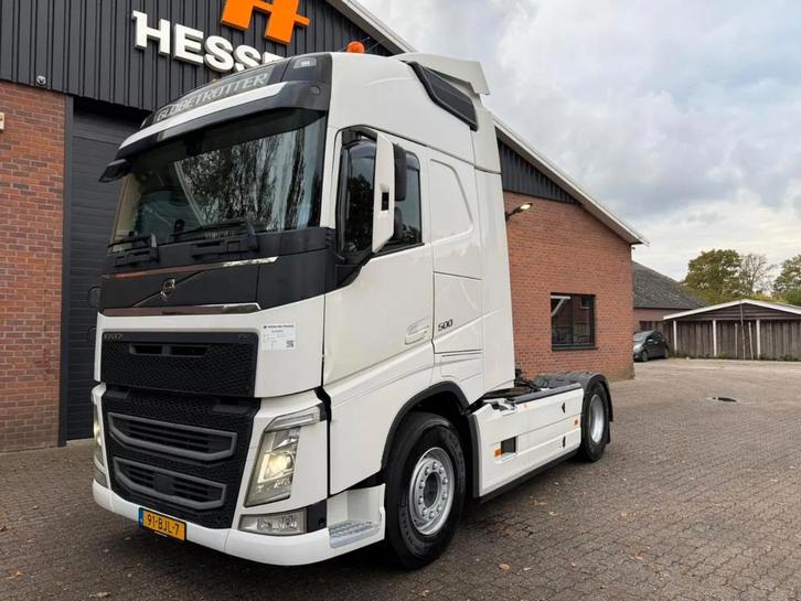 Volvo FH 500 4x2 Globetrotter Hydraukic Standairco 799.830KM, Auto's, Vrachtwagens, Bedrijf, Te koop, ABS, Adaptive Cruise Control