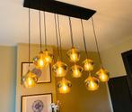 Light & Living Rakel Hanglamp Antiek Bronse/Smoke, Huis en Inrichting, Ophalen, Zo goed als nieuw, Glas, 75 cm of meer