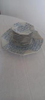 Gebaksstel 12 delig, Antiek en Kunst, Antiek | Servies los, Ophalen of Verzenden