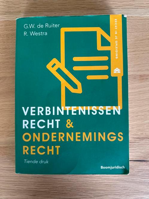 Verbintenissenrecht & Ondernemingsrecht - HBO, Boeken, Studieboeken en Cursussen, Gelezen, HBO, Gamma, Ophalen of Verzenden
