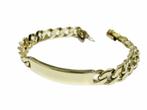 Massief Gouden Gourmet Plaat Armband Heren - 20 cm / 57,3 g