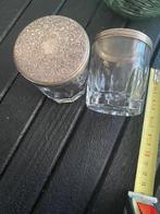 Kristallen Pot met zilveren deksel set, Ophalen