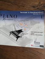Piano Adventures Techniek & Voordrachtboek Deel 1, Muziek en Instrumenten, Ophalen of Verzenden