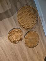 3 Decoratieve Manden Set, Overige materialen, Gebruikt, Mand, Rond