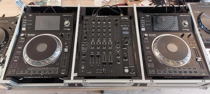Denon Prime DJset SC5000, x1850, flightcase. (Ook los), Muziek en Instrumenten, Dj-sets en Draaitafels, Zo goed als nieuw, Denon