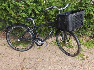 Gazelle Transportfiets 26 inch 41cm met krat beschikbaar voor biedingen