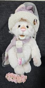Charlie Bears Loren roze beer hatty teddybeer, Ophalen of Verzenden, Zo goed als nieuw, Stoffen beer, Overige merken