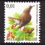 vogel Nachtegaal België 2004 postfris, Verzenden, Postfris, Dier of Natuur