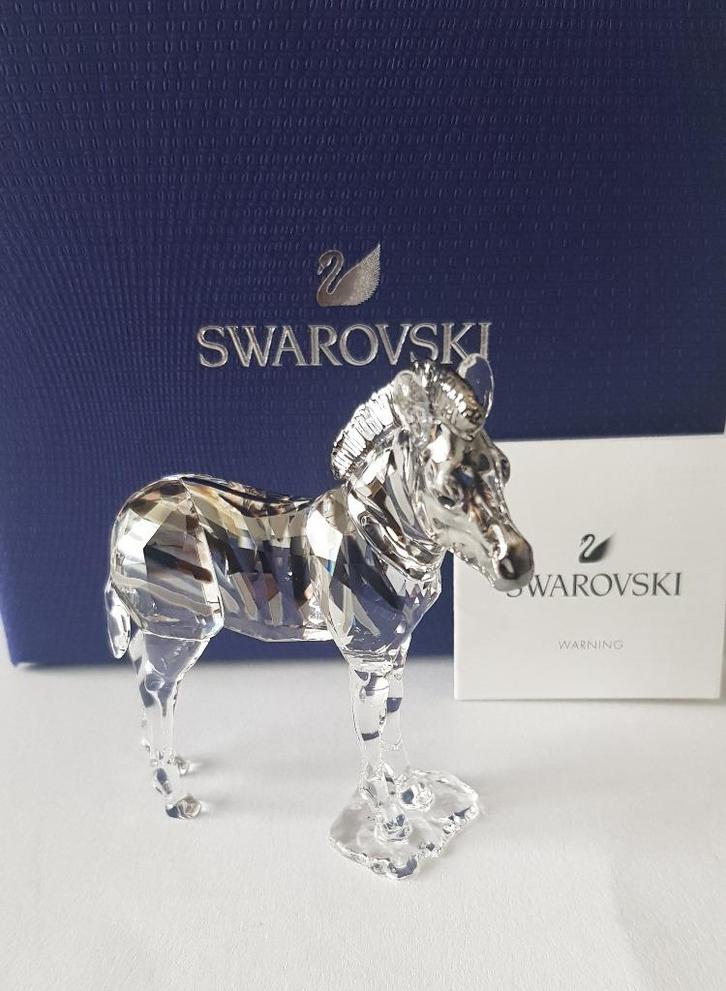 Swarovski SCS 2021 Jaarstuk Zebra Amai. Kristallijn Shop., Verzamelen, Swarovski, Nieuw, Figuurtje, Ophalen of Verzenden