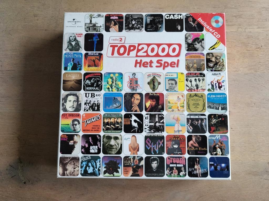 spel Top 2000 bordspel, Hobby en Vrije tijd, Gezelschapsspellen | Bordspellen, Vijf spelers of meer, Ophalen of Verzenden, Zo goed als nieuw
