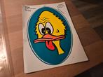 Vintage Eend sticker, Ophalen of Verzenden, Zo goed als nieuw