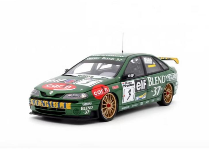 Renault Laguna BTCC 1998 SCHAAL 1/18 OTTO ref. OT1031, Hobby en Vrije tijd, Modelauto's | 1:18, Nieuw, Auto, OttOMobile, Verzenden