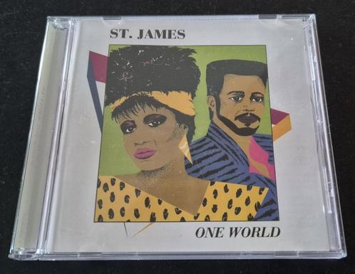 Phyllis St. James – One World CD 1986/2014 USA BONUS TRACKS, Cd's en Dvd's, Cd's | R&B en Soul, Zo goed als nieuw, R&B, 1980 tot 2000