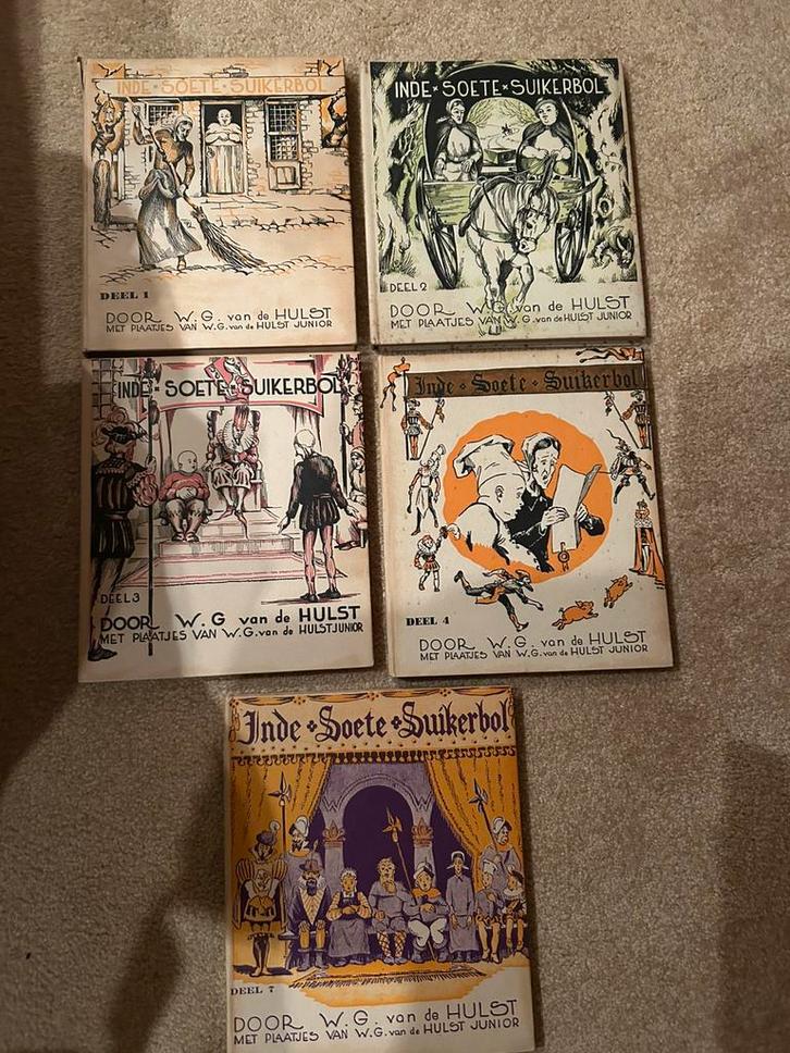 Te Koop: WG vd Hulst “In de Soete suikerbol”, Antiek en Kunst, Antiek | Boeken en Bijbels, Ophalen of Verzenden