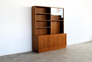 vintage wandkast | boekenkast | jaren 60 | Zweeds beschikbaar voor biedingen