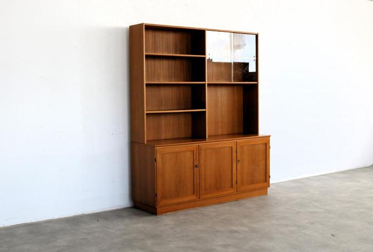 vintage wandkast | boekenkast | jaren 60 | Zweeds, Huis en Inrichting, Kasten | Wandmeubels, Gebruikt, 150 tot 200 cm, Minder dan 150 cm