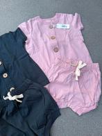 Boho baby pakje met bloomer blauw en roze nieuw 6-12 maanden, Kinderen en Baby's, Ophalen of Verzenden, Nieuw, Meisje, Pakje