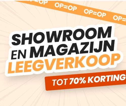 ⚠️LET OP⚠️Eettafels Showroom en Magazijn Leegverkoop tot 70%, Huis en Inrichting, Tafels | Eettafels, Nieuw, Vijf personen of meer